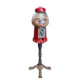 Bubble Gum Dispenser on Cast Iron Stand