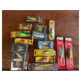 Lot of assorted fishing lures
