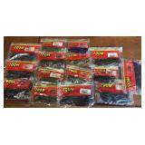 Lot of Zoom fishing baits