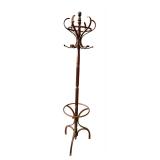 Bentwood Swivel Top Coat Rack