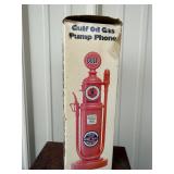 1980's Gulf Oil Company Gas Pump Phone