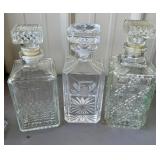 Vintage Crystal/Glass Decanters