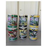 Vintage Pheasant Peonies Floral Cups,Japan