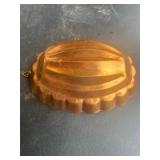 VTG Revere Ware Copper Mate Fluted Jello Cake Mold