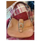 Coach Hampton Shoulder Bag Cognac