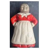 Vintage Cast Iron Bank/ Aunt Jemima Mammy. 8' Tall