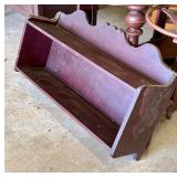 Vintage Scalloped Edge Wall Shelf