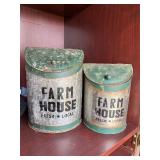 Farm House Fresh Wall Hanging Tins