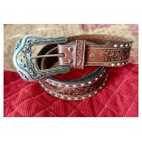 NOCONA MEN'S WESTERN BELT Sz 34