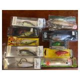 Lot of fishing lures
