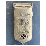 1920 Solid Brass STANDARD MAILBOX~Letter~Peephole