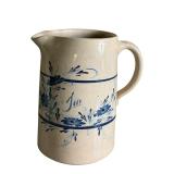 Pottery Tea Pitcher signed