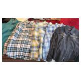 Men's Name Brand Dress Shirts Sz.M,L,XL