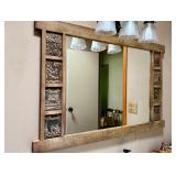 Rustic Wood Mirror