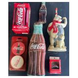 Lots of Coca Cola memorabilia