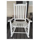 Wood Patio Rocking Chair