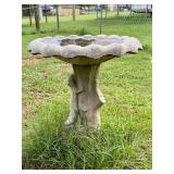 Concrete Birdbath