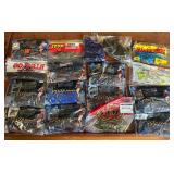 Lot of fishing baits