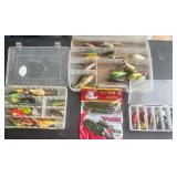 Lot of lures and bait
