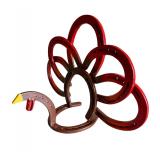 Handmade Horseshoe Turkey