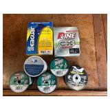 Lot of assorted fishing line