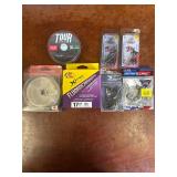 Lot of fishing line and hooks