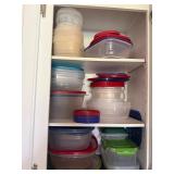 Lot of Food Storage Containers
