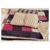 CREMIEUX King Size Quilt with Pillow Shams