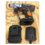 Worx power switch driver with charger/batt