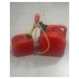 Lot of gas cans