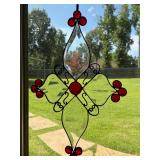 Vintage Stained Glass Sun Catcher