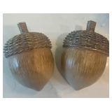 Kirklands 5' resin natural acorns