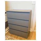 Four Drawer Chest of Drawers Grey