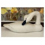 Wood Carved Swan/Goose
