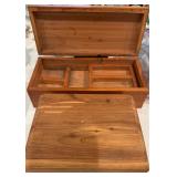 Wood boxes
