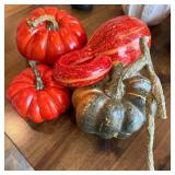 Lot of Fall Pumpkin Decor