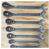 Lot of ratchet wrenches