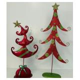 Metal Trees Christmas Decor