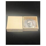 Lyndon B Johnson .999 Silver Presidential Medal