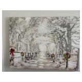 Kirklands Christmas Painting 39'x29'