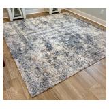 Safavieh Berber Shag Rug Grey/Cream