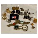 Cuff Links & Tie Pins
