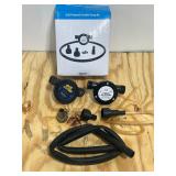 Drill powered transfer pump