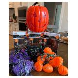 Halloween Lights, Light Up Pumpkin Bucket