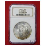 1879 Morgan Silver Dollar Coin NGC MS64