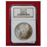 1879 S Morgan Silver Dollar Coin NGC MS64