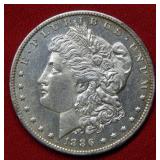 1886 O Morgan Silver Dollar Coin