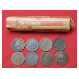 Roll of Indian Head Cents