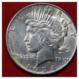 1934 D Peace Silver Dollar Coin