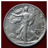 1934 S Walking Liberty Silver Half Dollar Coin